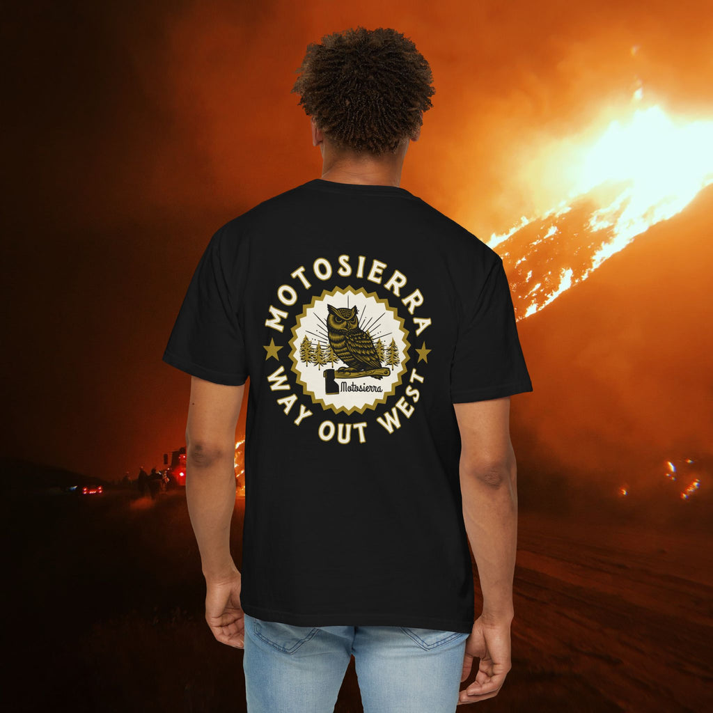 Way Out West T-Shirt | Garment-Dyed Unisex Tee