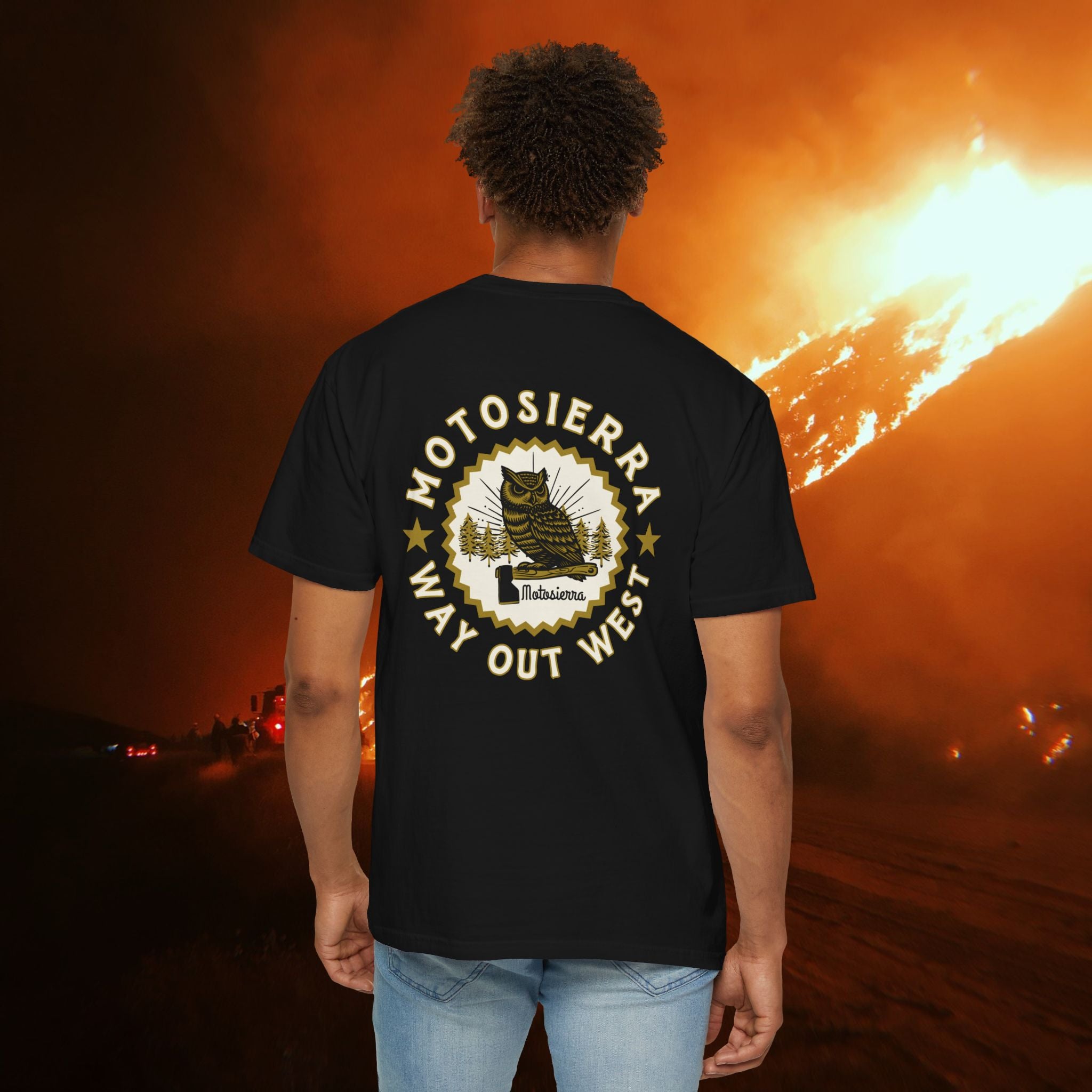 Way Out West T-Shirt | Garment-Dyed Unisex Tee