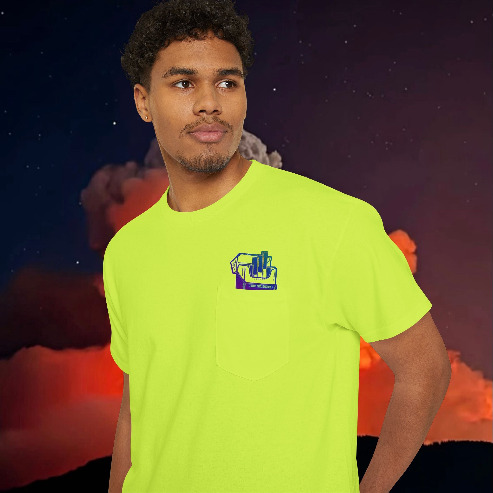 Smokes Unisex Heavy Cotton Pocket Tee