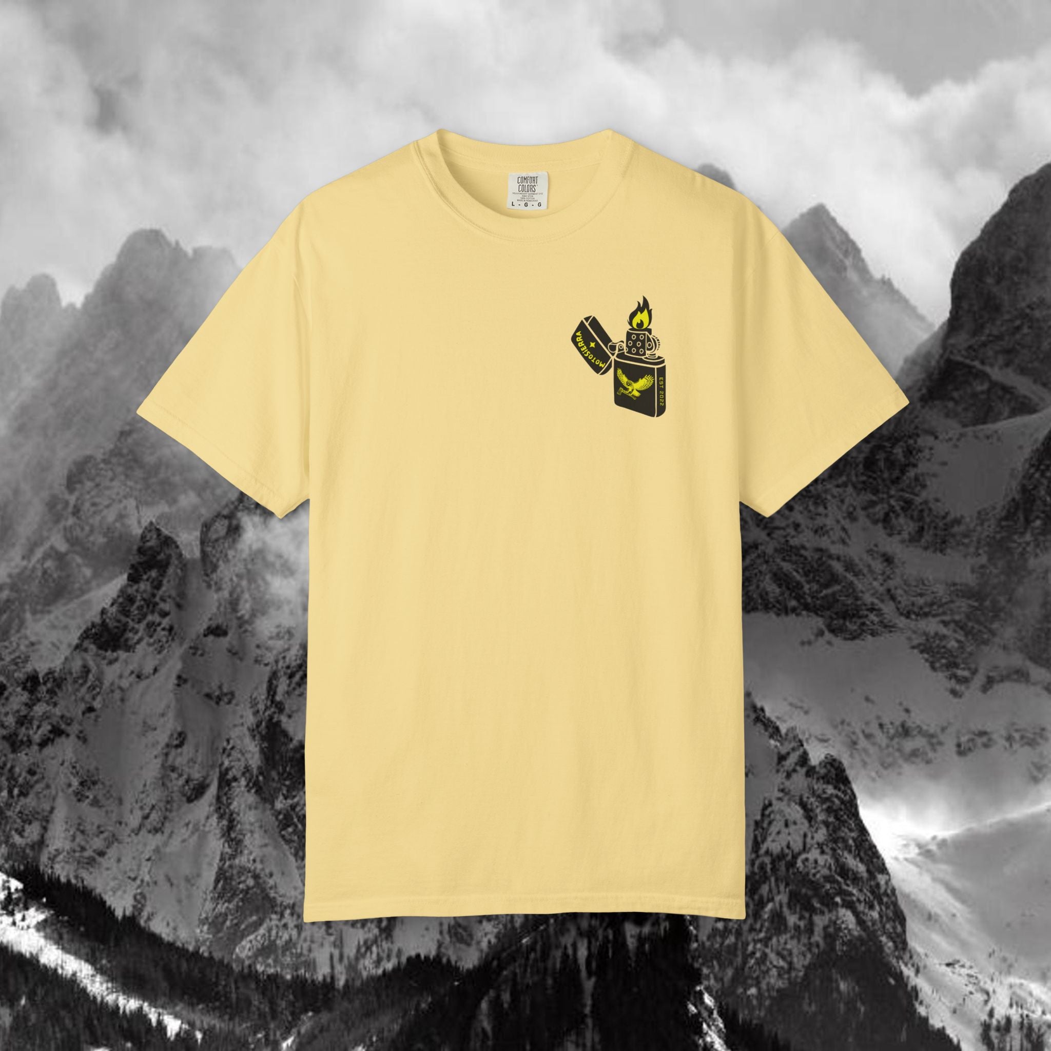 Flint Unisex Garment-Dyed T-shirt