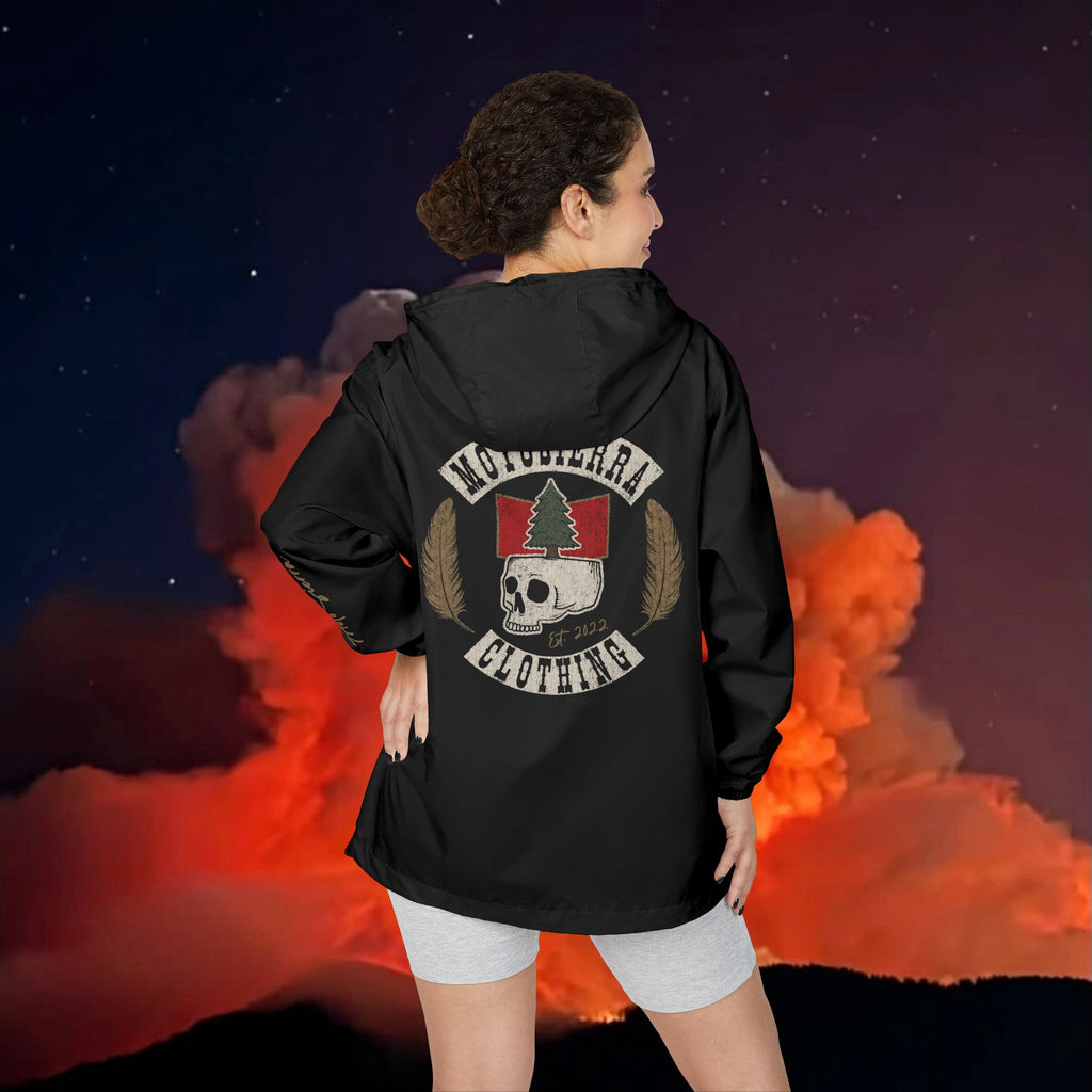 Tree Skull Unisex Full-Zip Windbreaker Jacket
