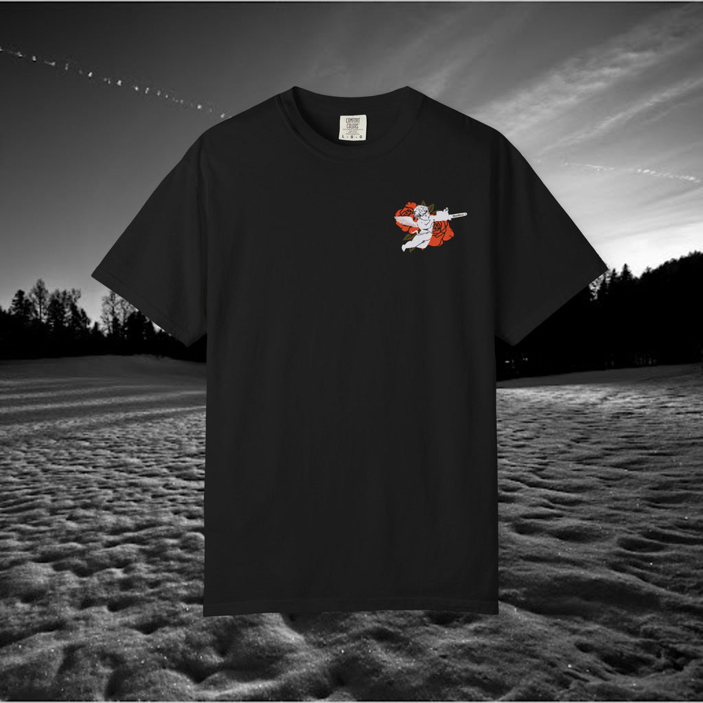 Roses Unisex Garment-Dyed T-shirt