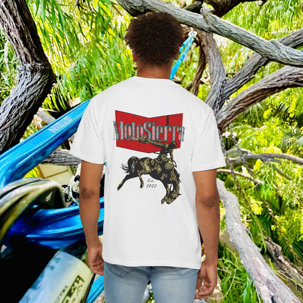 Warped Logo Unisex Garment-Dyed T-shirt