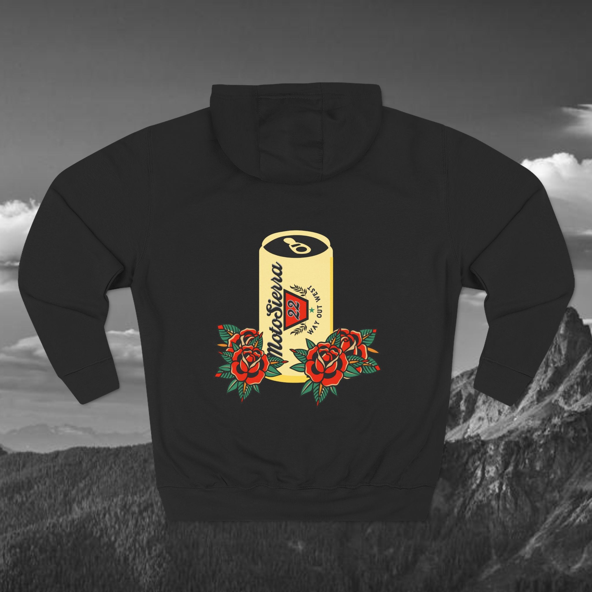Rocky Mountain Three-Panel Fleece Hoodie