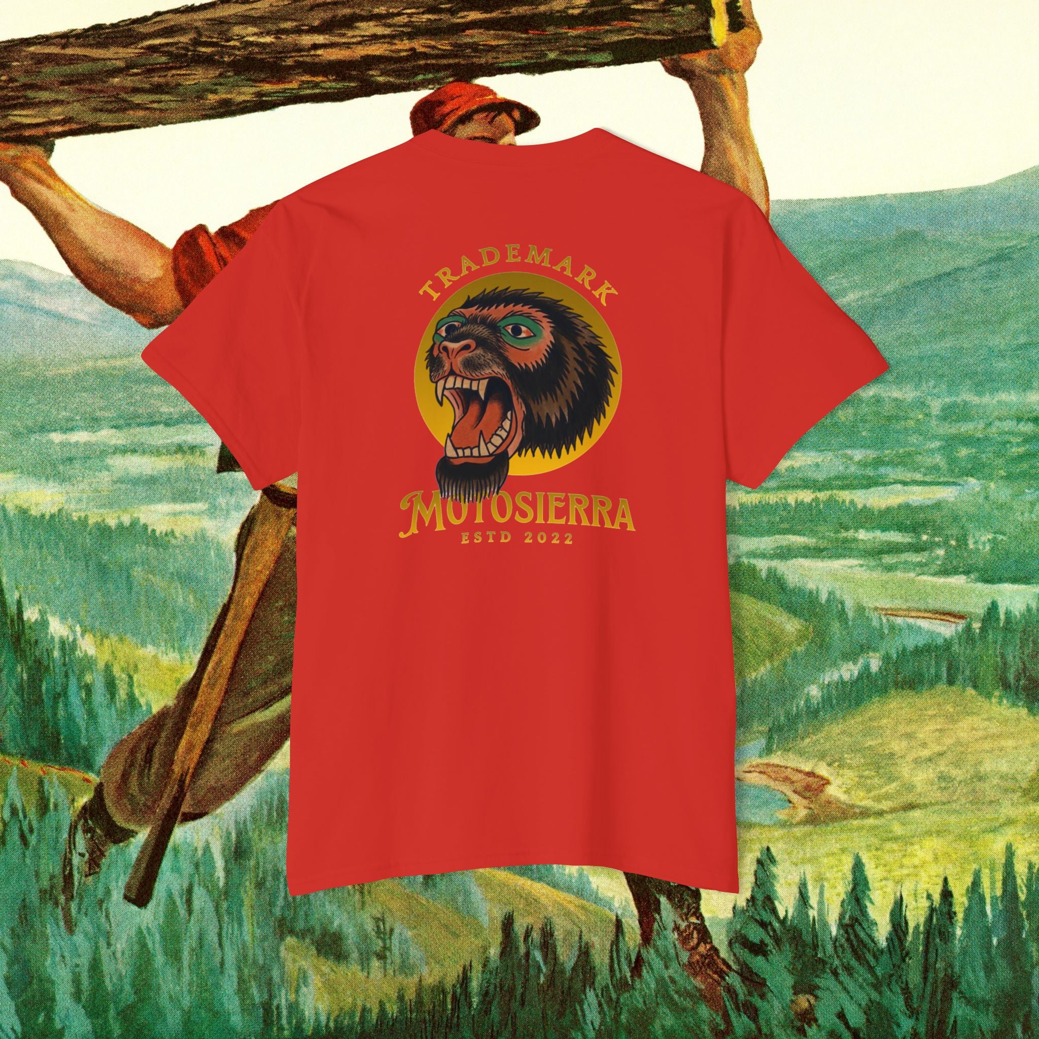 Sasquatch Unisex Heavy Cotton Pocket Tee