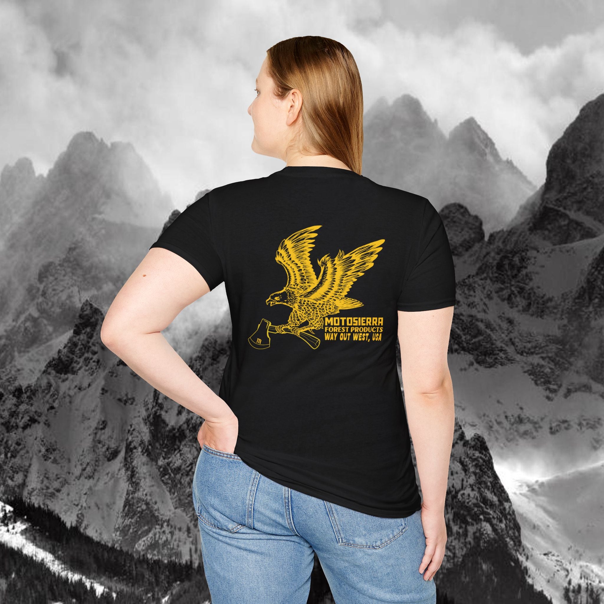 Yellow Eagle Unisex Softstyle T-Shirt