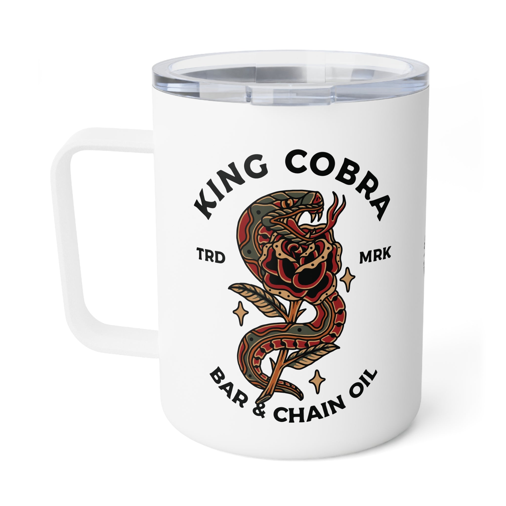 King Cobra Insulated Travel Mug, Camping Coffee Cup