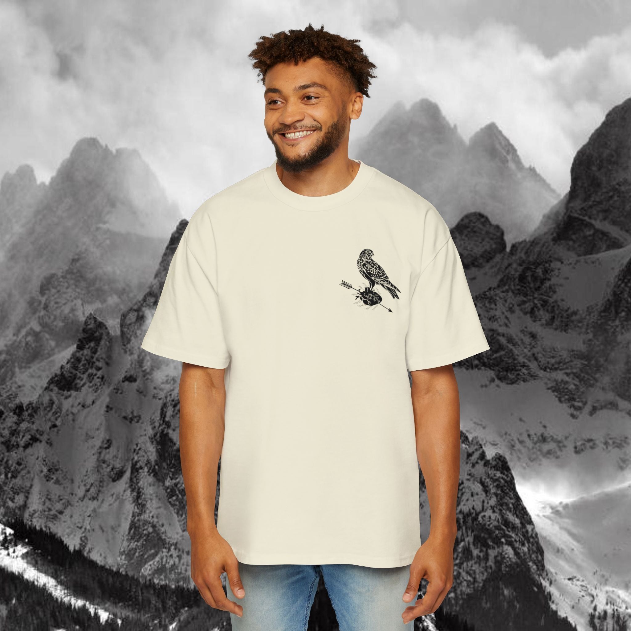 Australia Raker Peak Men's Heavy Oversized Tee