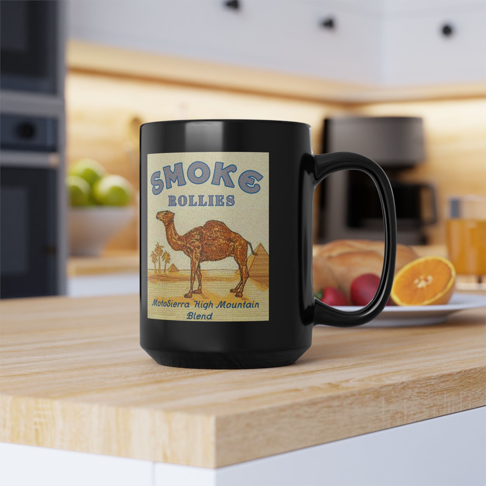 Turkish Blend Black Mug, 15oz