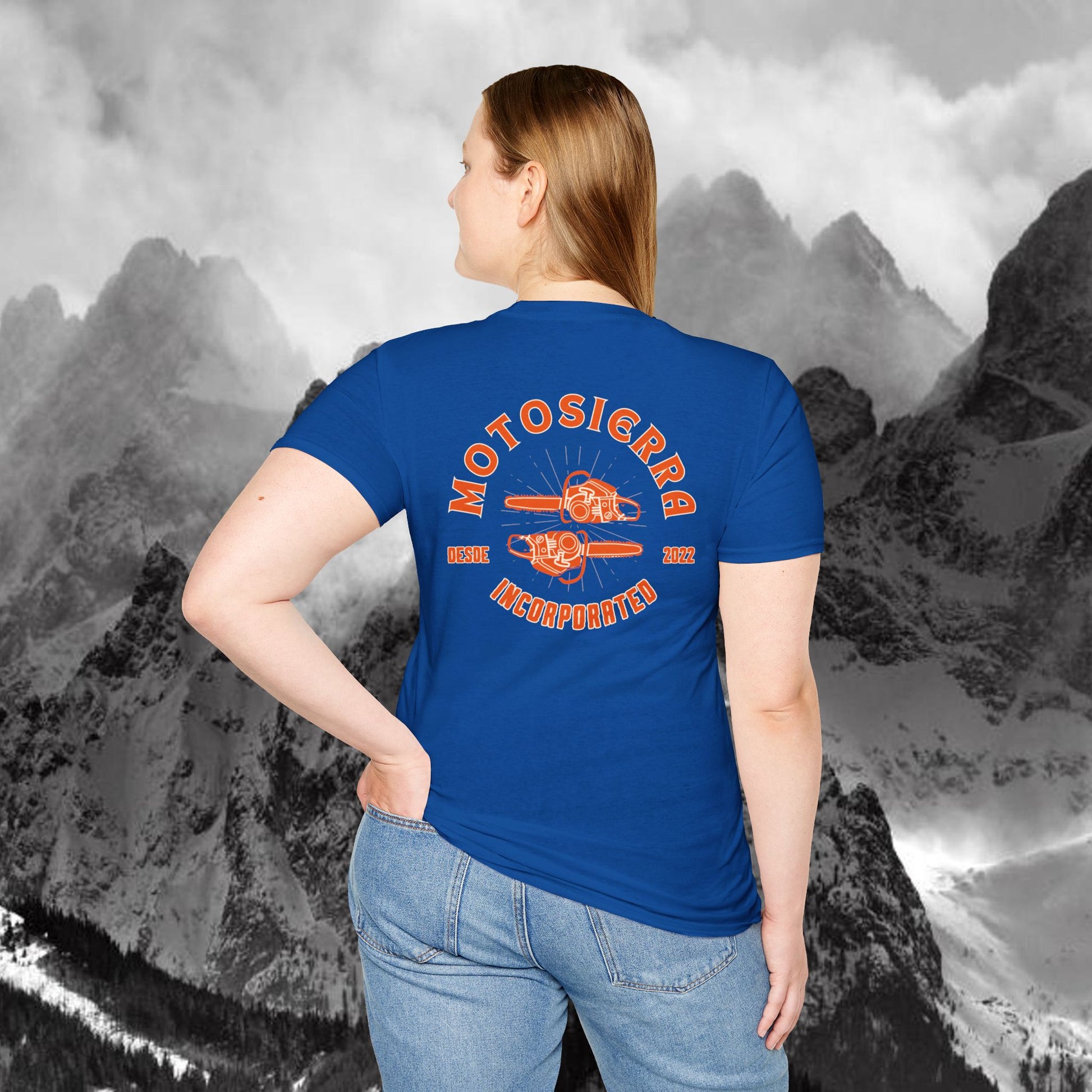 Desde Orange Logo Unisex Softstyle T-Shirt
