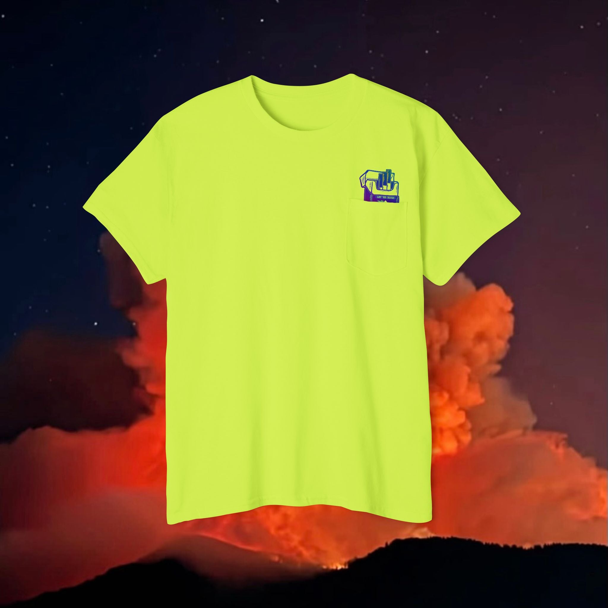 Smokes Unisex Heavy Cotton Pocket Tee