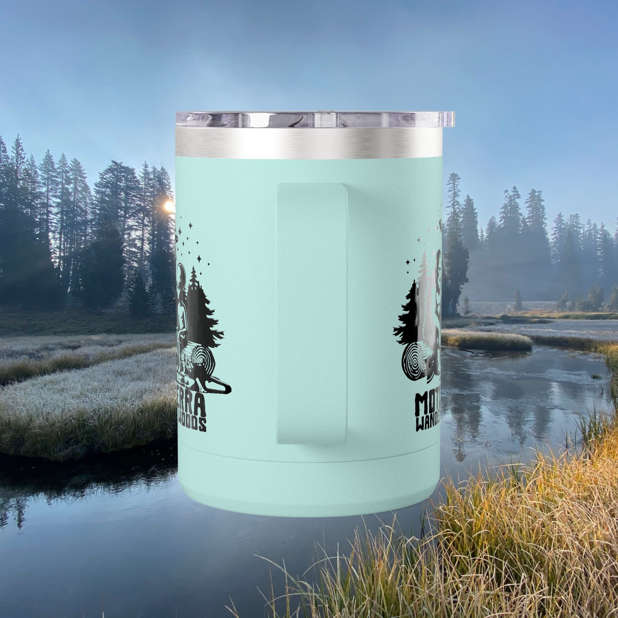 Just Us Bros Camping Coffee Mug | Adventure Mug | Outdoor Tumbler