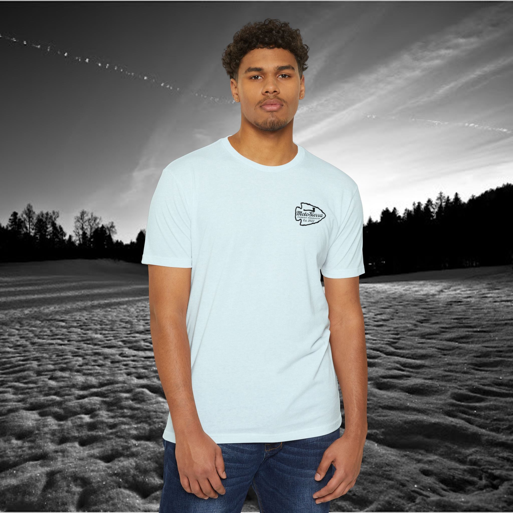 Way Out West Unisex CVC Jersey T-shirt