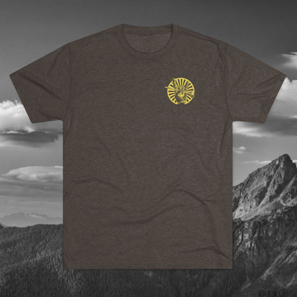 Horns Tri-Blend Crew Tee