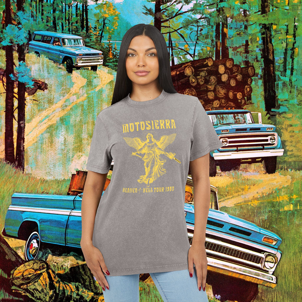 EUROPE ONLY 1980 Acid Washed Chainsaw Tee