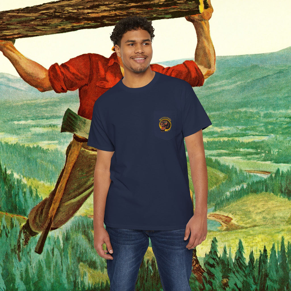 Sasquatch Unisex Heavy Cotton Pocket Tee