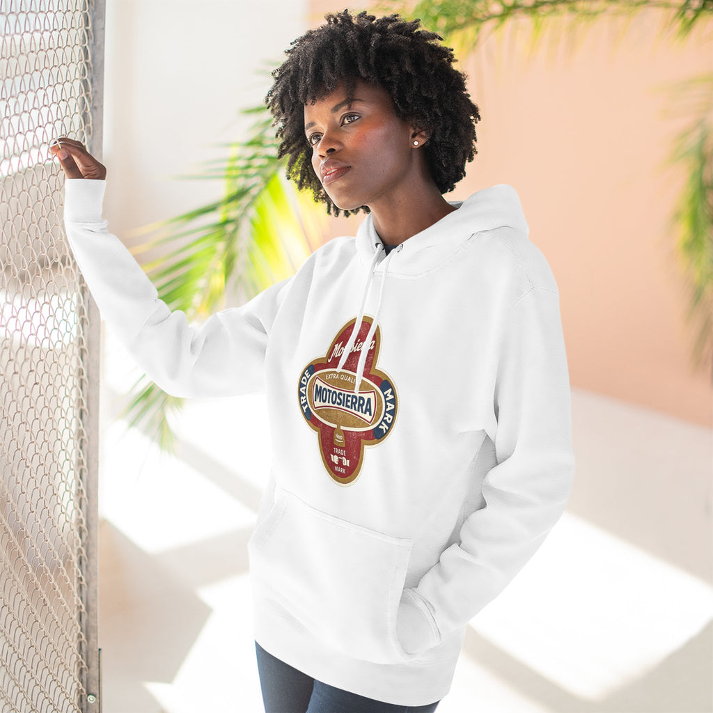 Vintage Three-Panel Fleece Hoodie