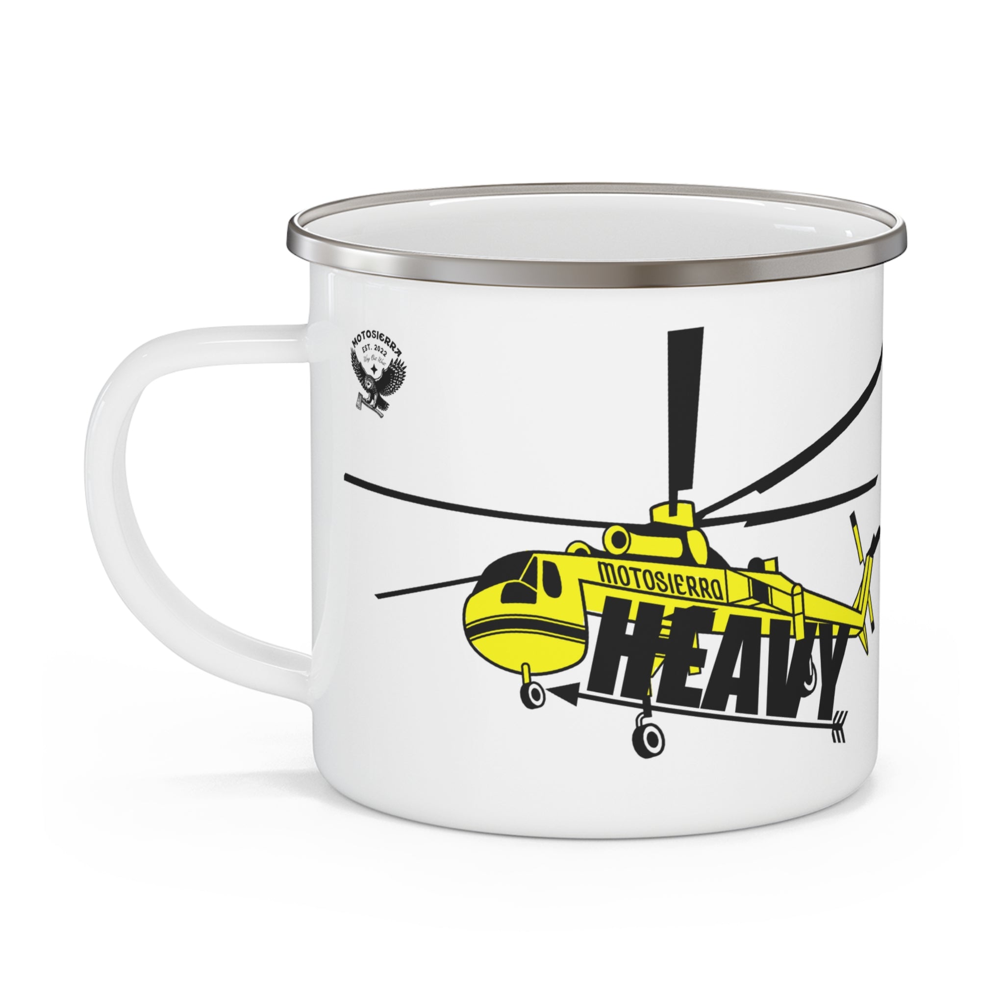 Big Zero Enamel Camping Mug