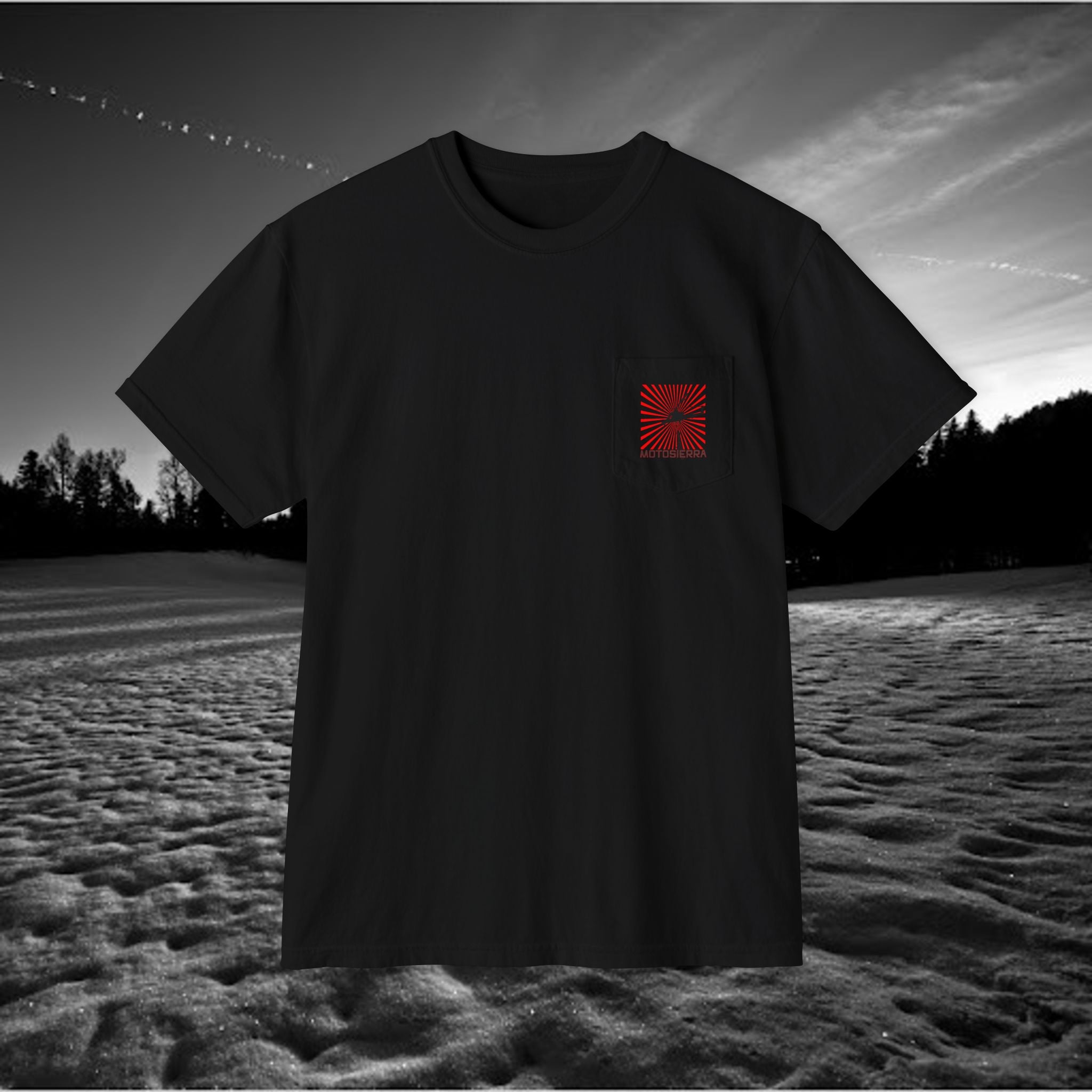 Interlocking Love Unisex Pocket T-Shirt - Premium Garment-Dyed Tee