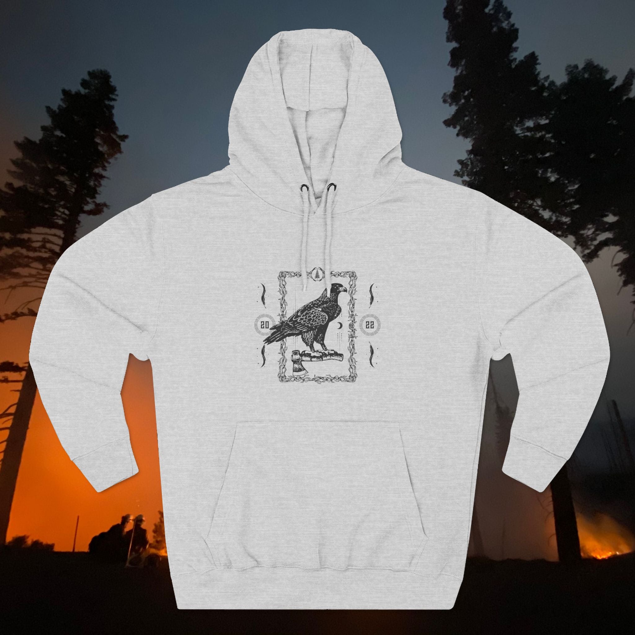 Hurricane Ridge Three-Panel Fleece Hoodie