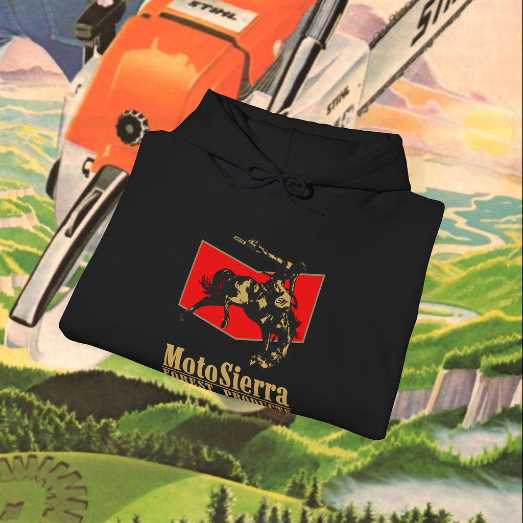 EUROPE ONLY Chevron Cowboy Logo Unisex Heavy Blend™ Hooded Sweatshirt