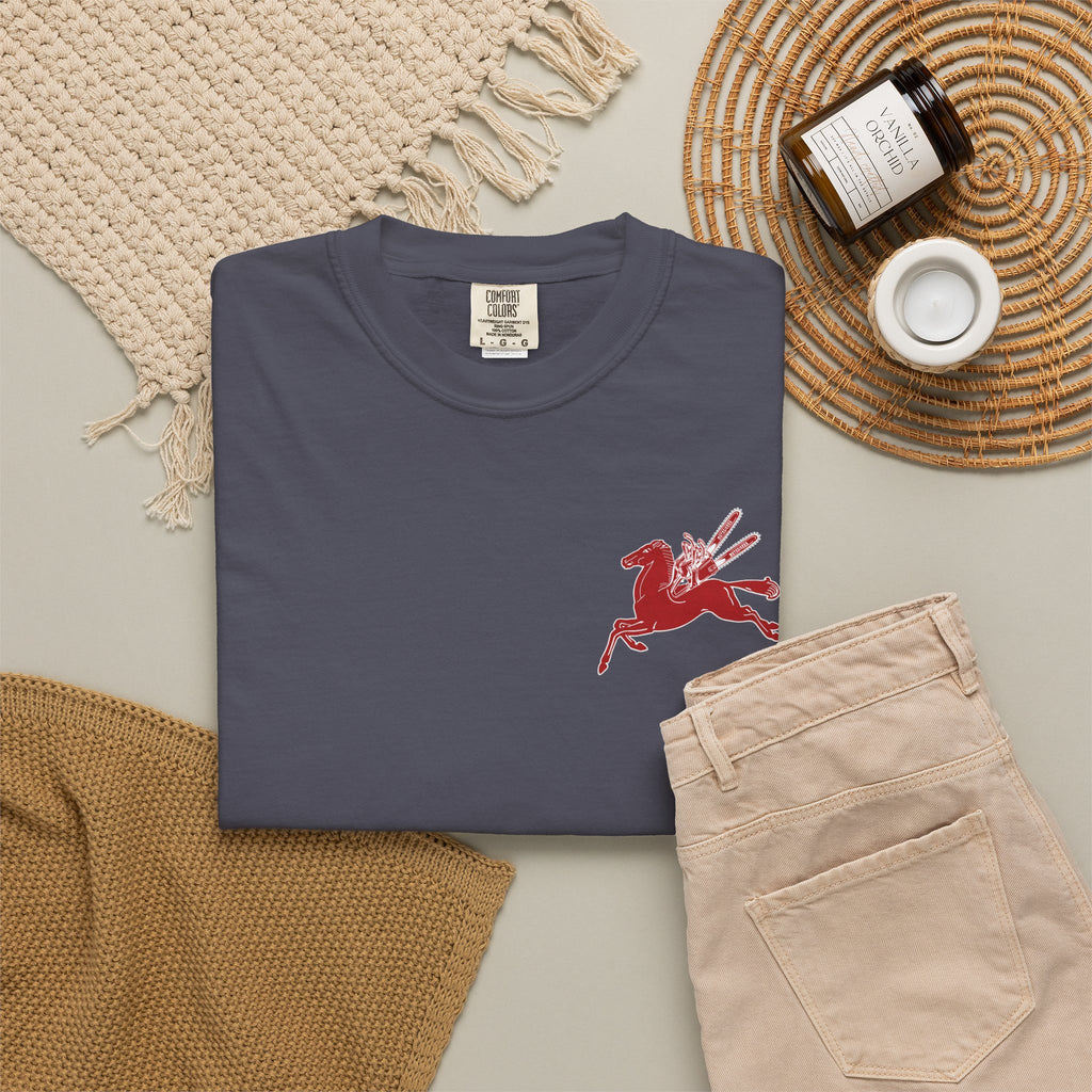 Pegasus Unisex Garment-Dyed T-shirt