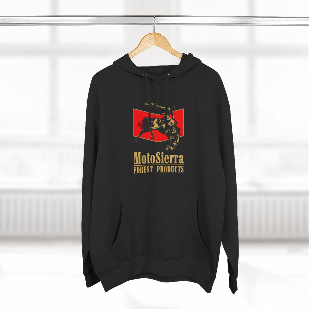 Classic Cowboy Logo Three-Panel Fleece Hoodie