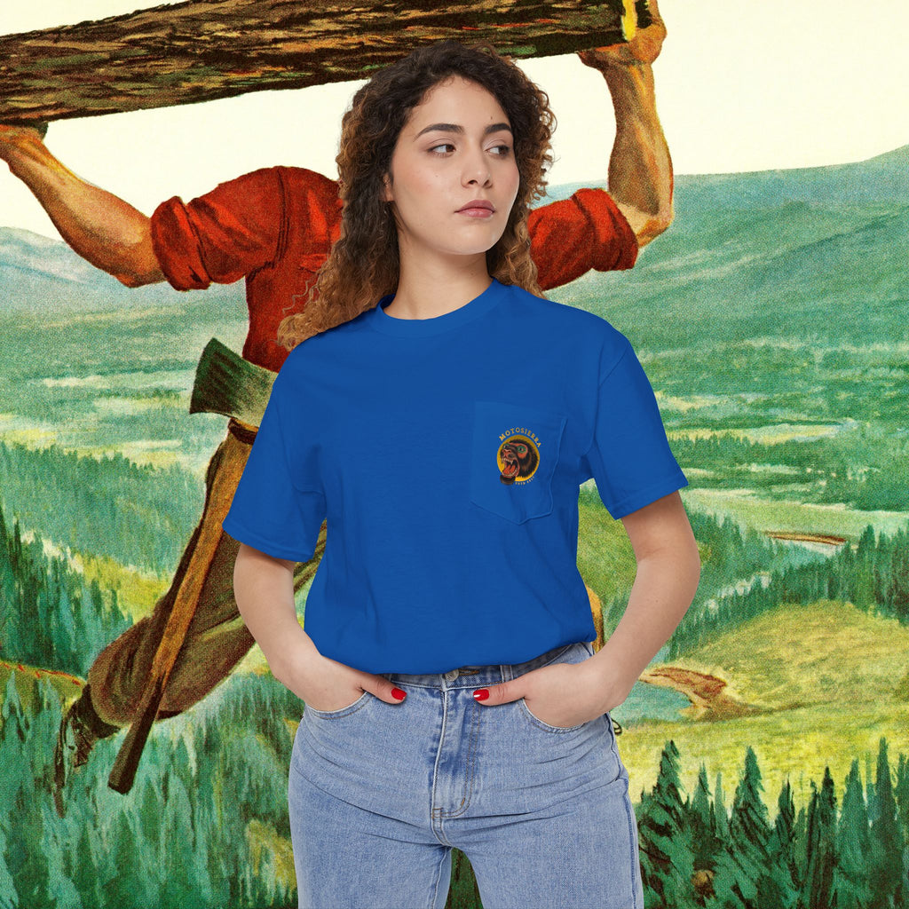 Sasquatch Unisex Heavy Cotton Pocket Tee