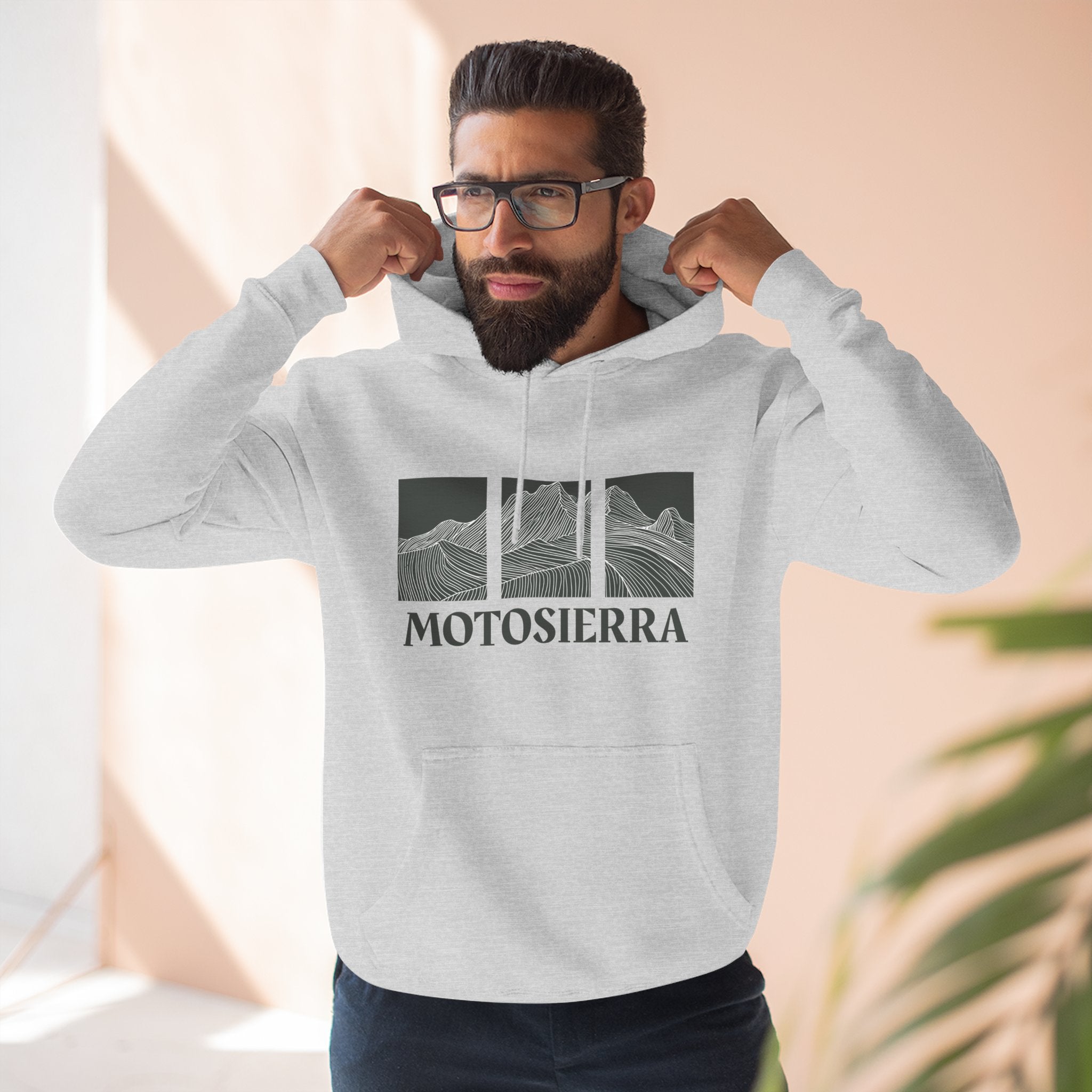 Bowden Three-Panel Fleece Hoodie