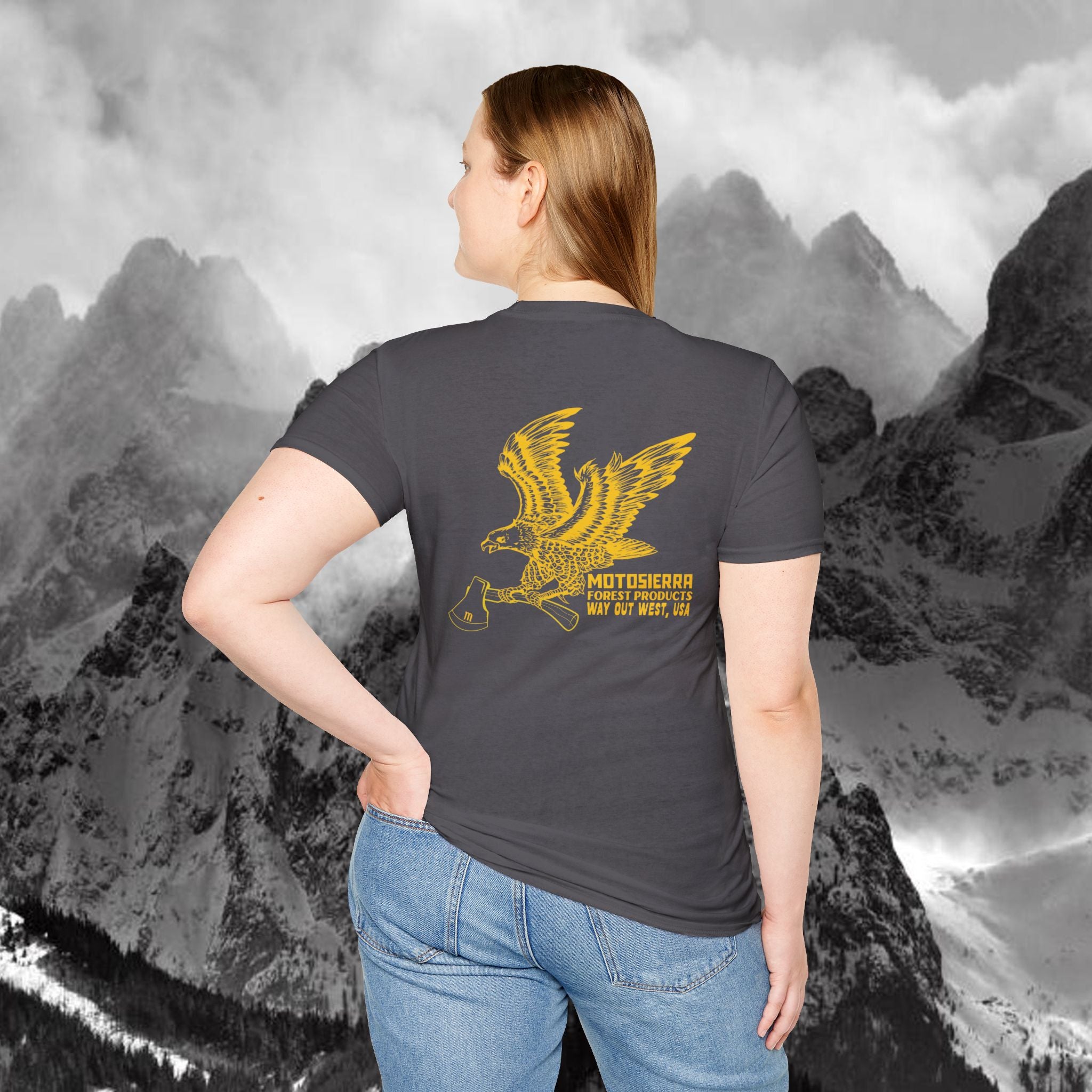 Yellow Eagle Unisex Softstyle T-Shirt