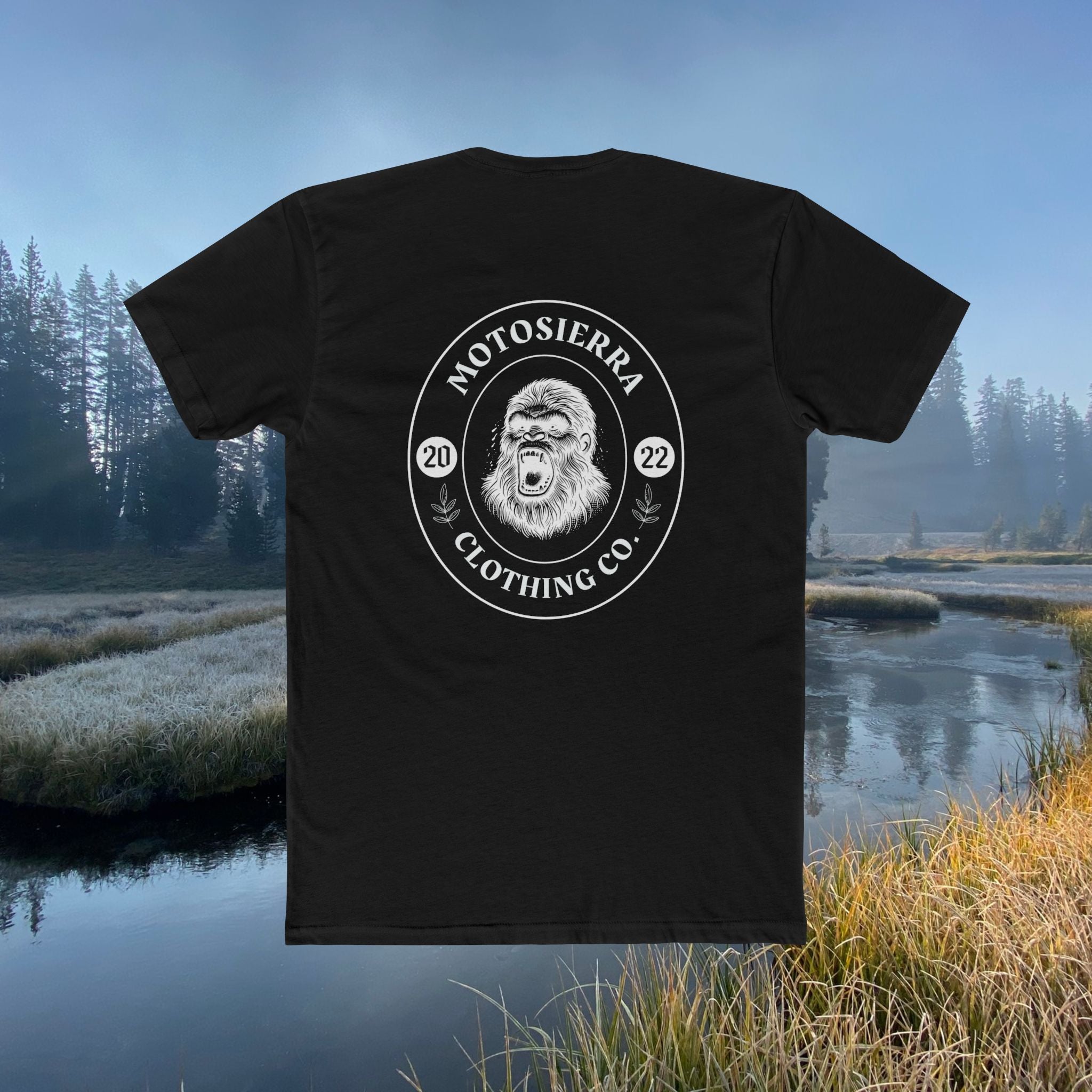 Bluff Creek Unisex Cotton Crew Tee