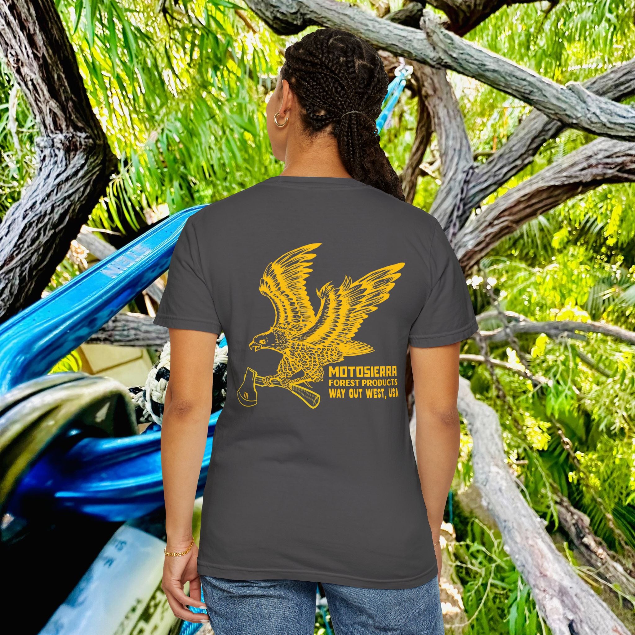 Eagle Unisex Garment-Dyed T-shirt