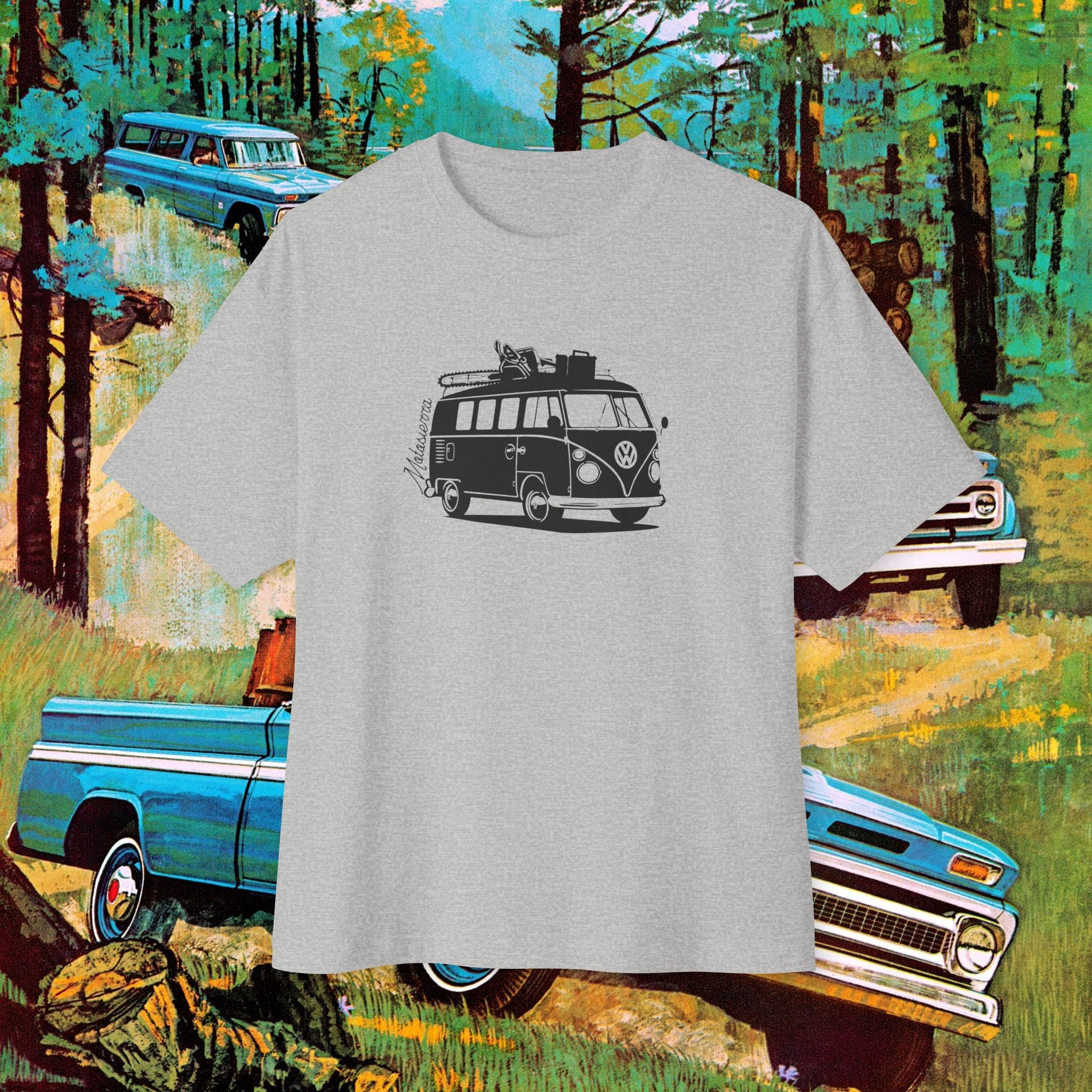 Magic Bus Unisex Oversized Boxy Tee