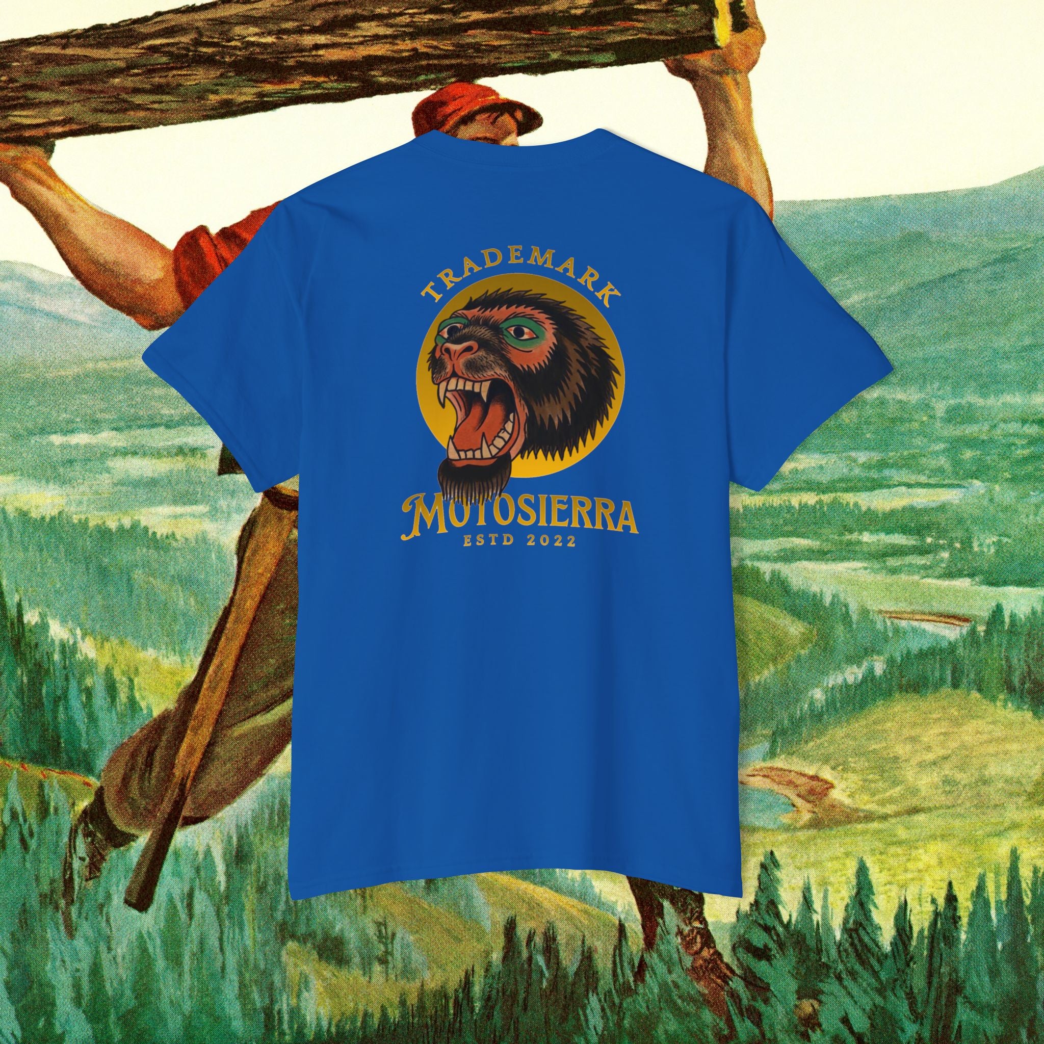 Sasquatch Unisex Heavy Cotton Pocket Tee