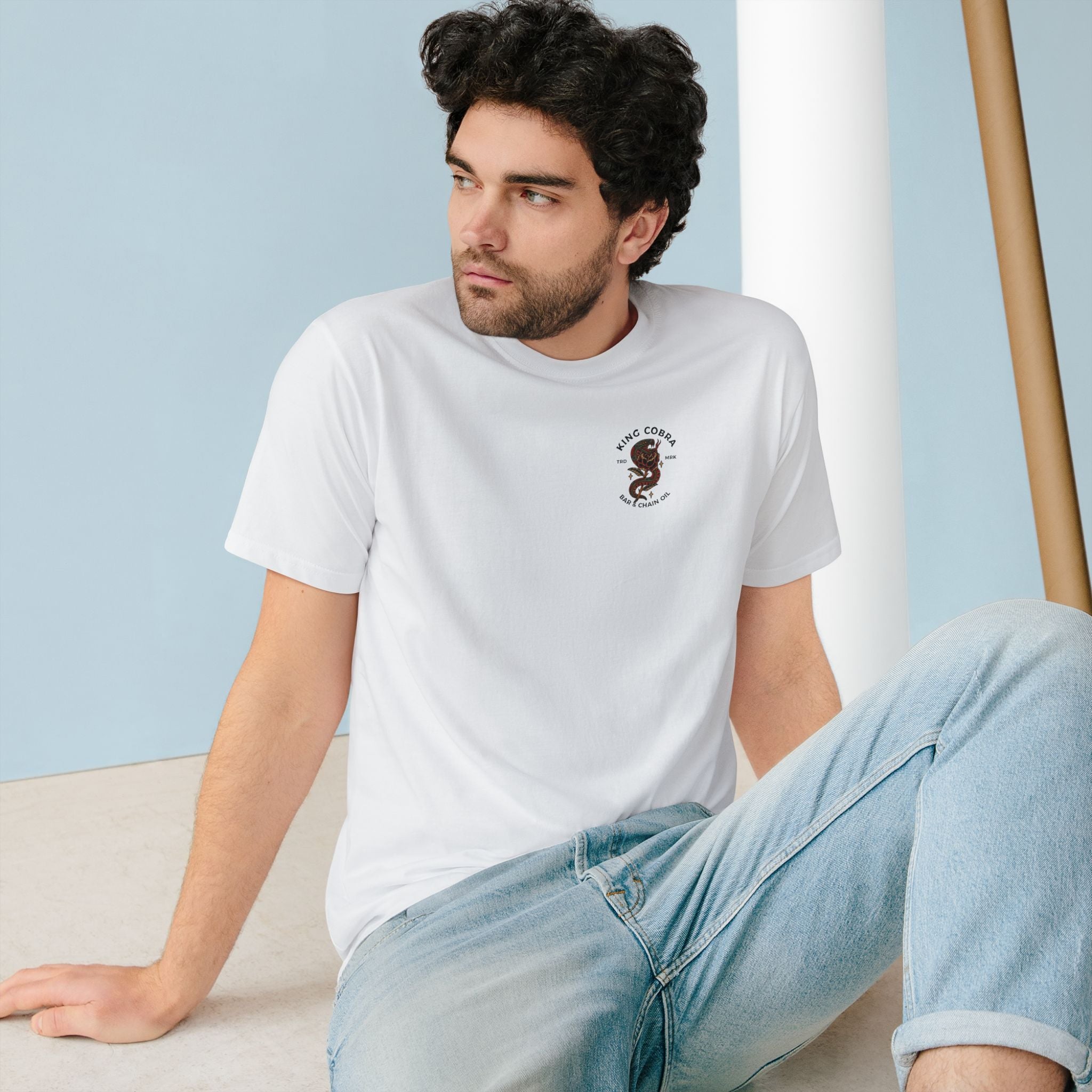 King Cobra Bar Oil Organic Staple T-shirt