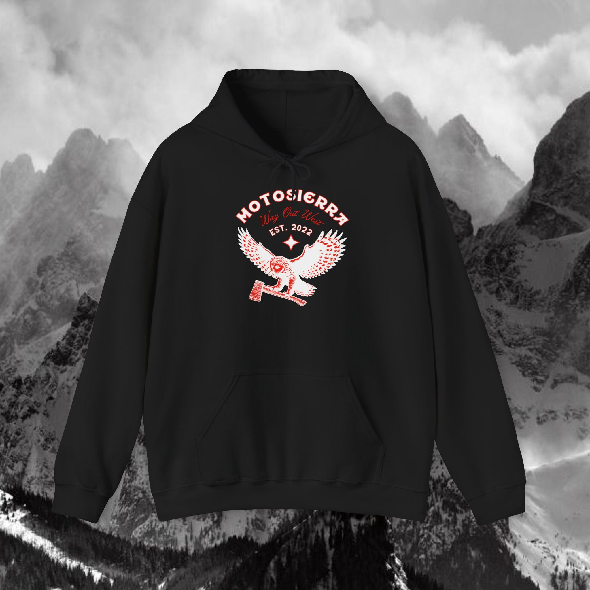 EU Motosierra Hoodie - Cozy Unisex Sweatshirt for Outdoor Lovers, Ideal Gift for Nature Enthusiasts, Perfect for Camping & Hiking