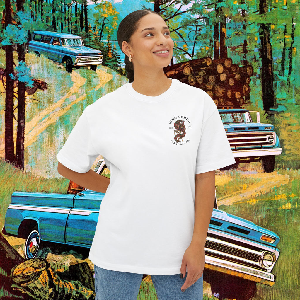 King Cobra Unisex Oversized Boxy Tee
