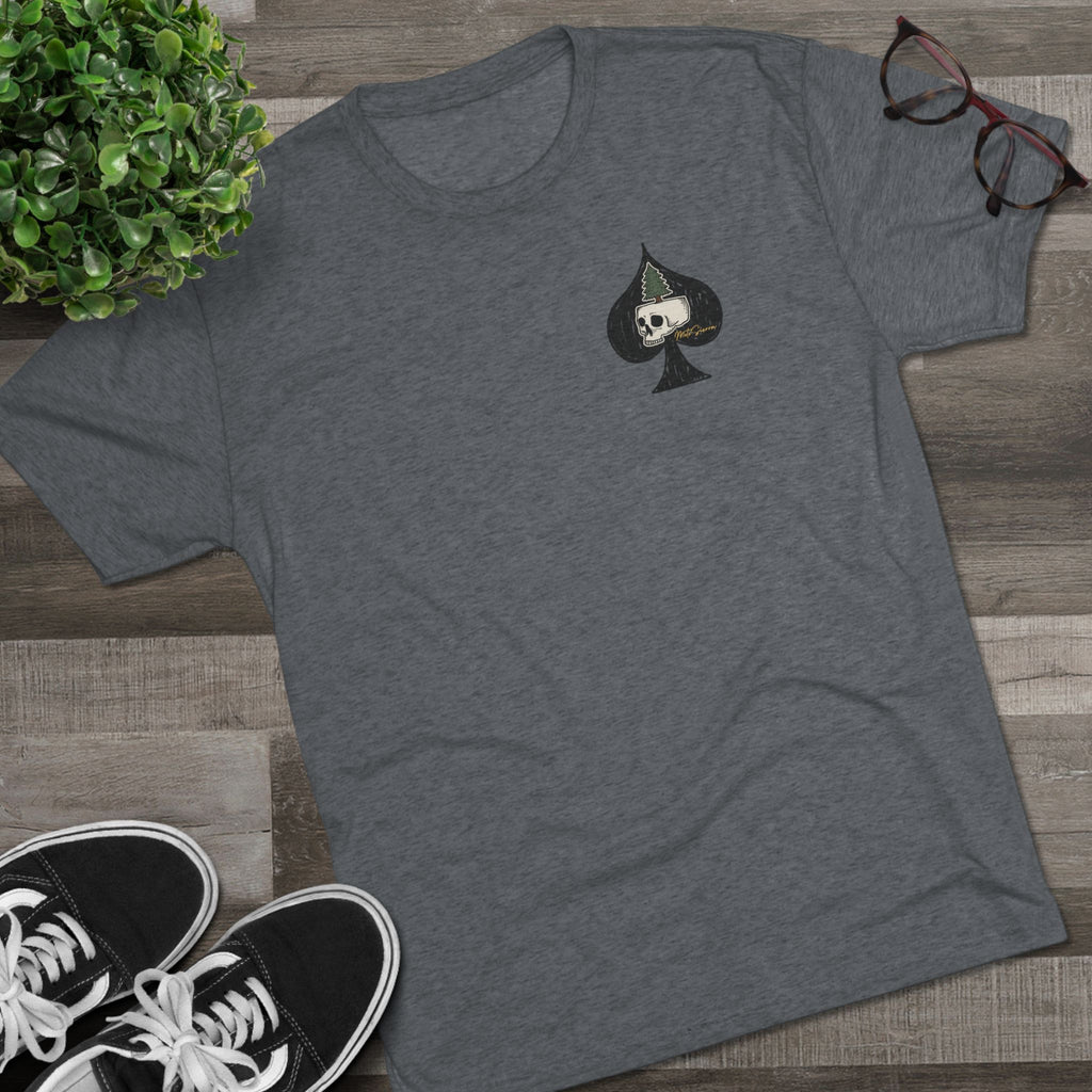 Ace Of Spades Unisex Tri-Blend Crew Tee