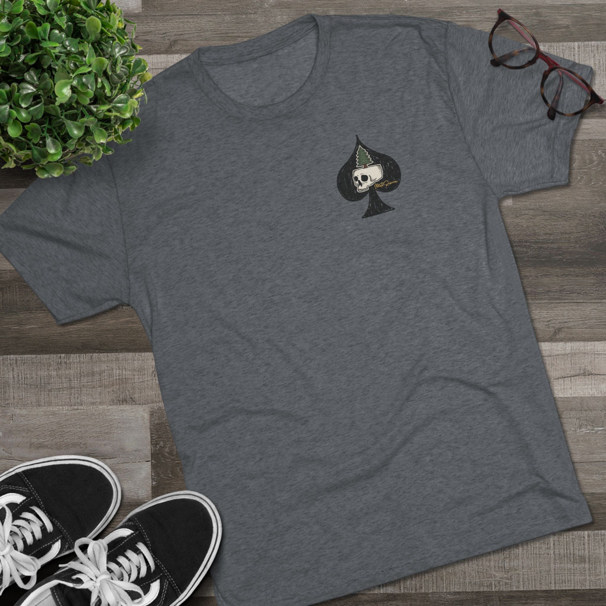 Ace Of Spades Unisex Tri-Blend Crew Tee