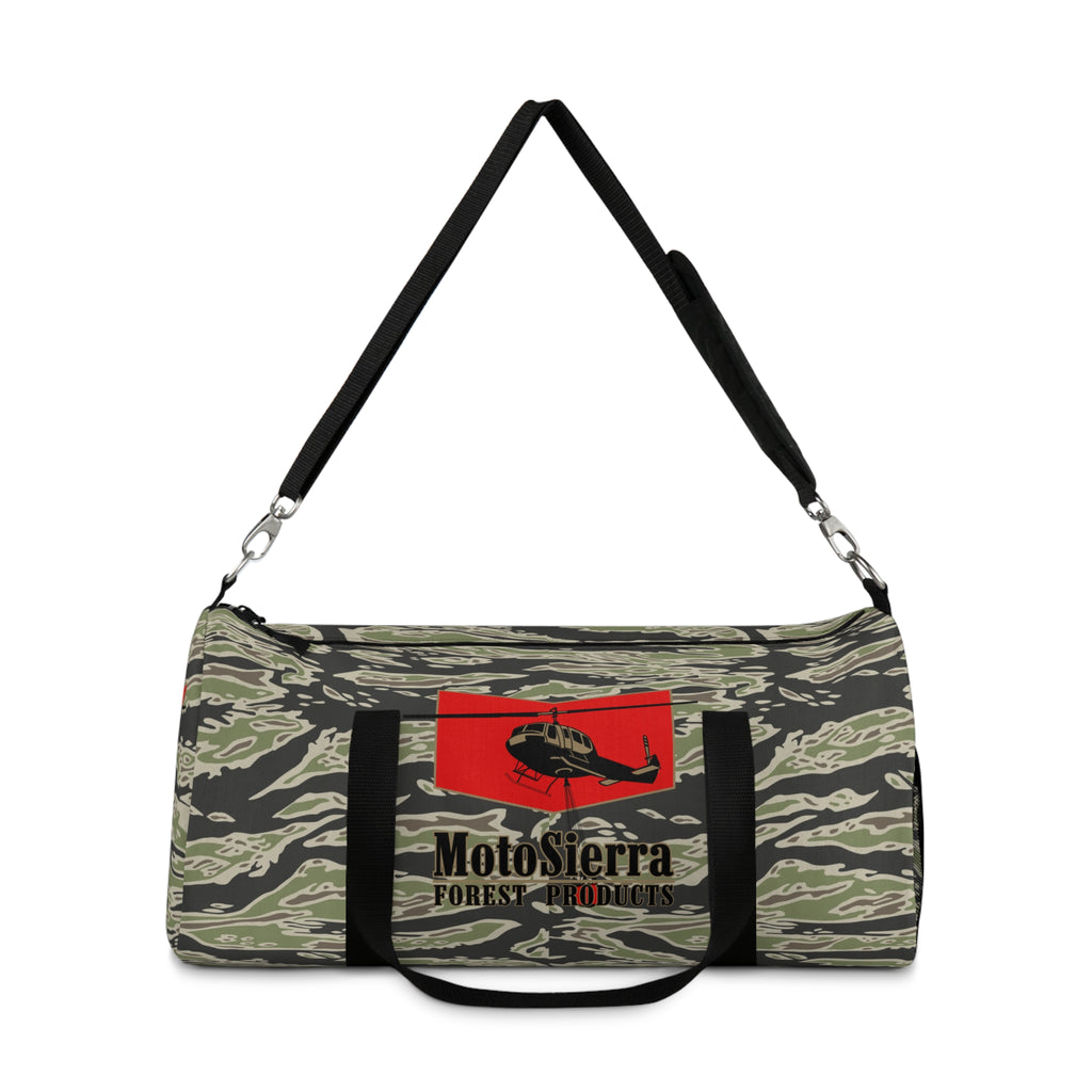 Tiger Stripe Duffel Bag for Outdoor Adventures, Travel & Gym, Stylish Military-Inspired Gear, Durable Weekender Bag