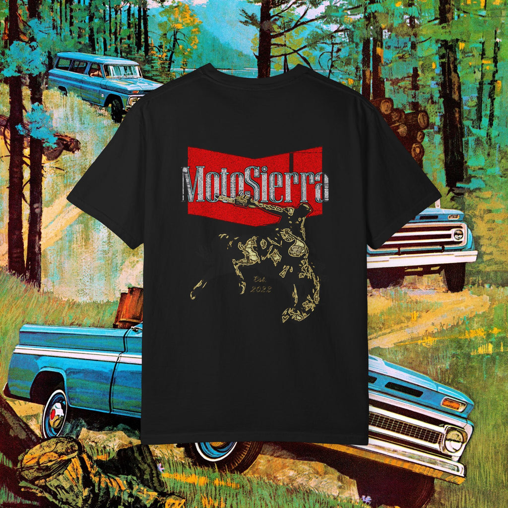 Warped Logo Unisex Garment-Dyed T-shirt