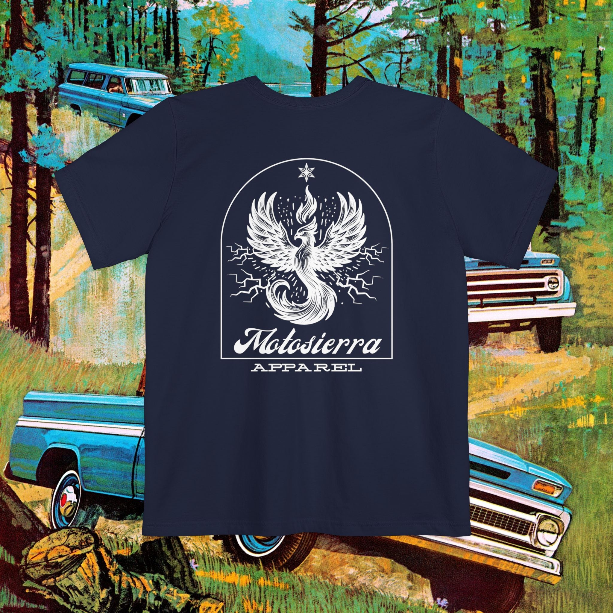 Thunderbird Vintage-Inspired Unisex Pocket T-Shirt