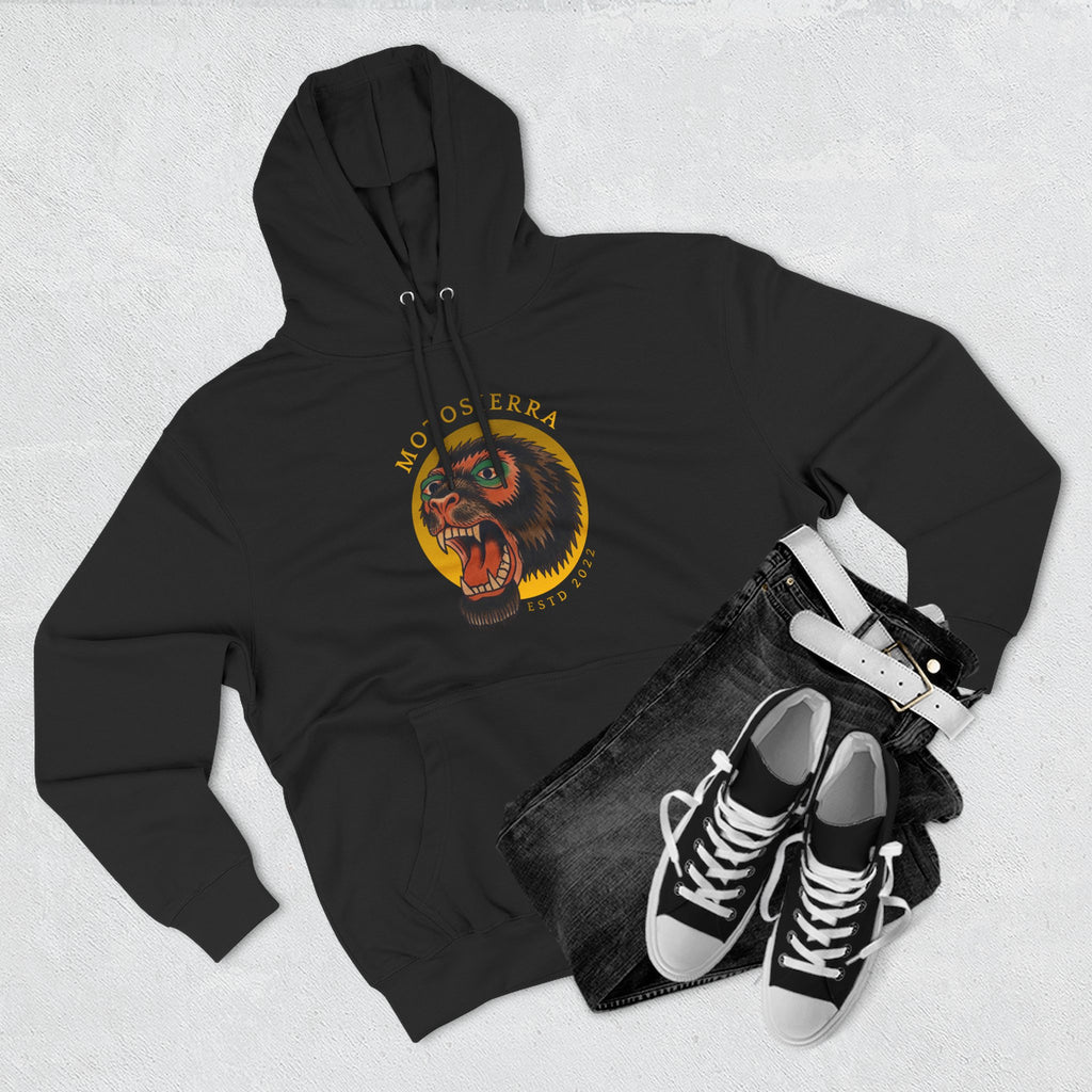Sasquatch Three-Panel Fleece Hoodie