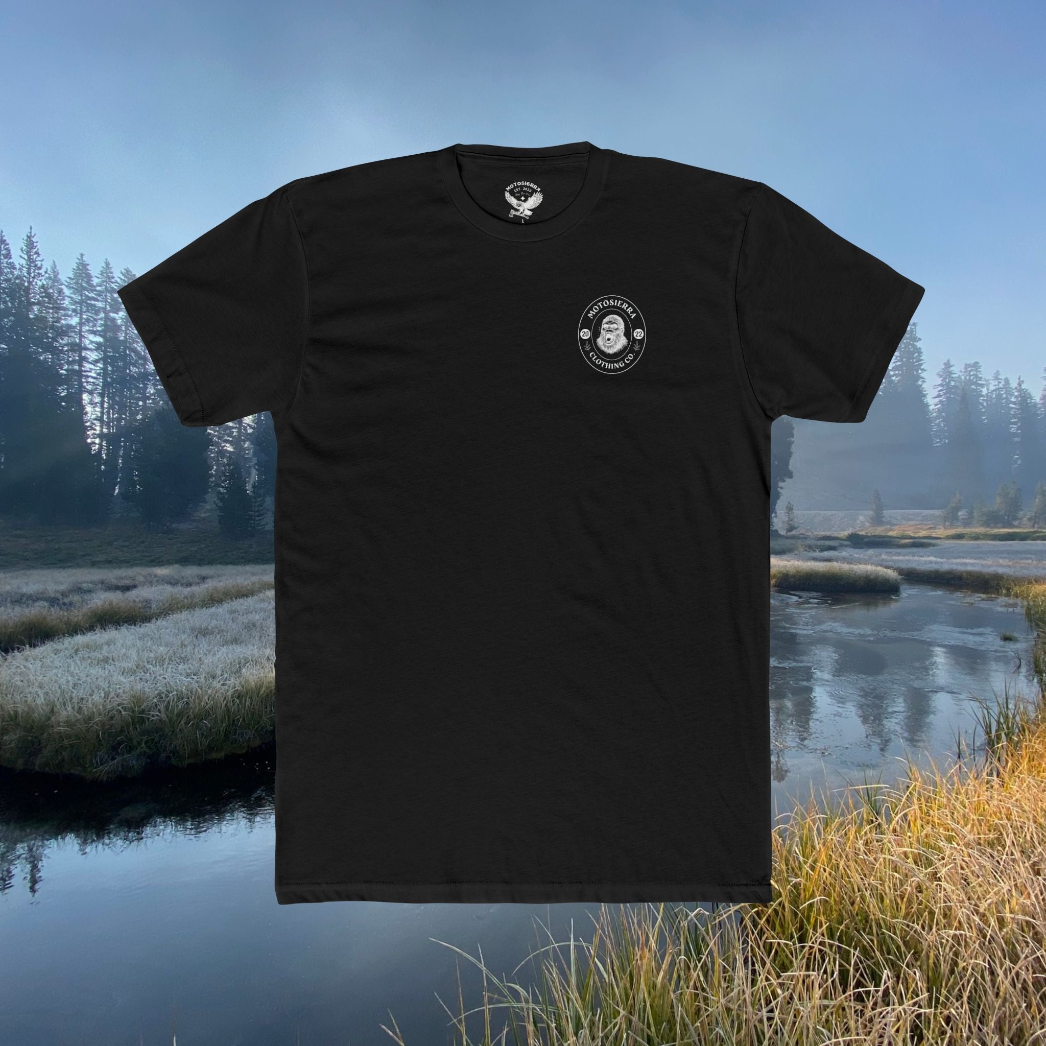 Bluff Creek Unisex Cotton Crew Tee