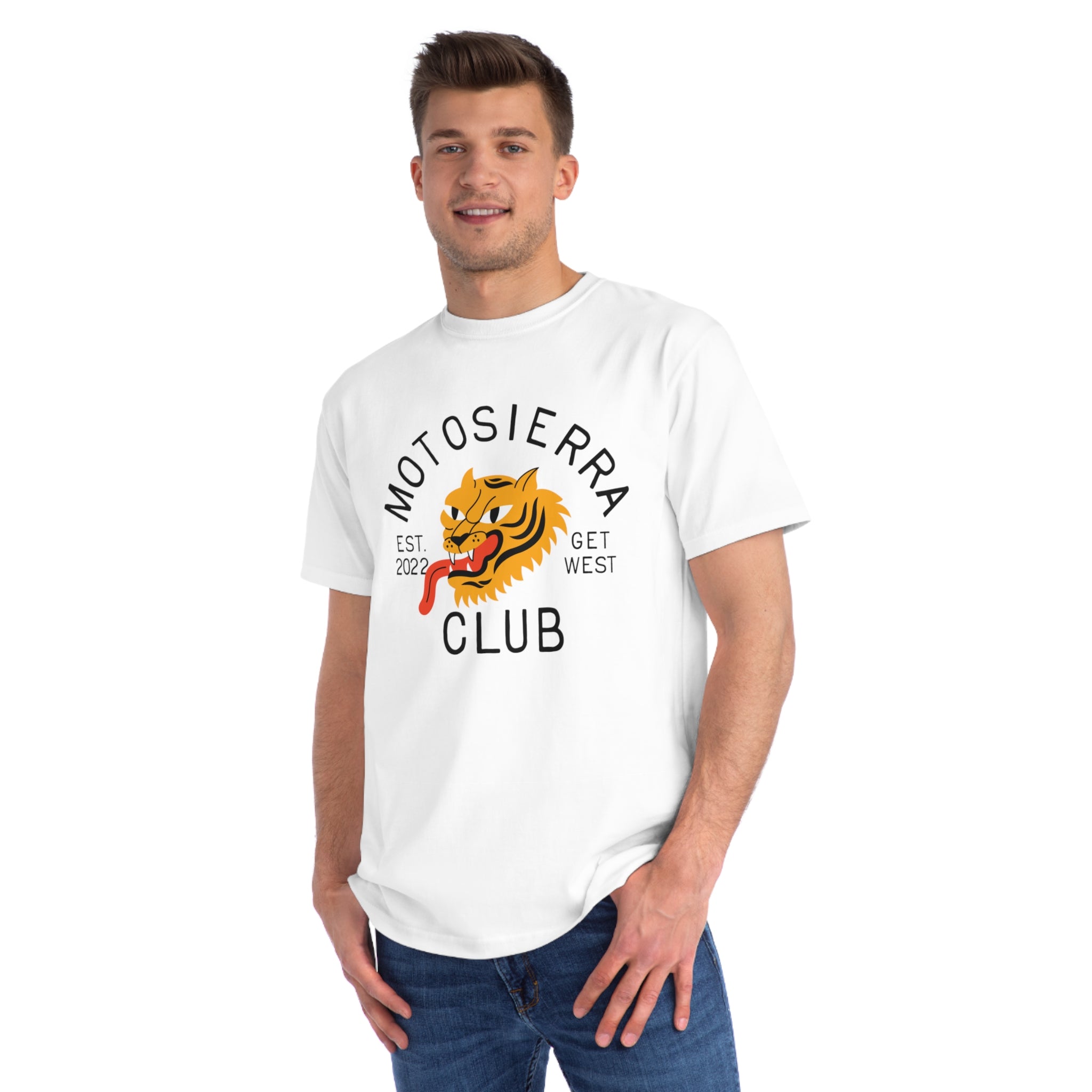 Club Organic Unisex Classic T-Shirt - Forest Products Apparel, Eco-Friendly Gift, Vintage Style Tee, Unique Graphic Tee, Casual Wear