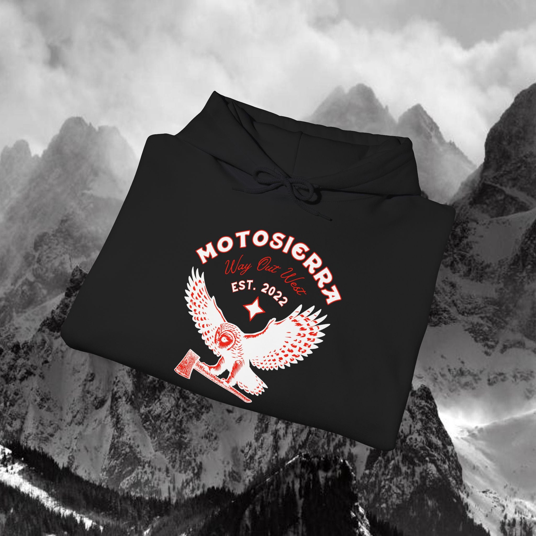 EU Motosierra Hoodie - Cozy Unisex Sweatshirt for Outdoor Lovers, Ideal Gift for Nature Enthusiasts, Perfect for Camping & Hiking