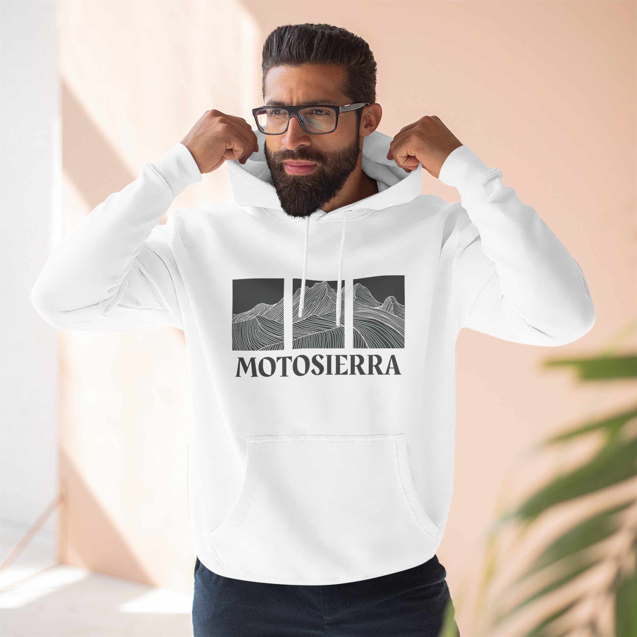 Bowden Three-Panel Fleece Hoodie