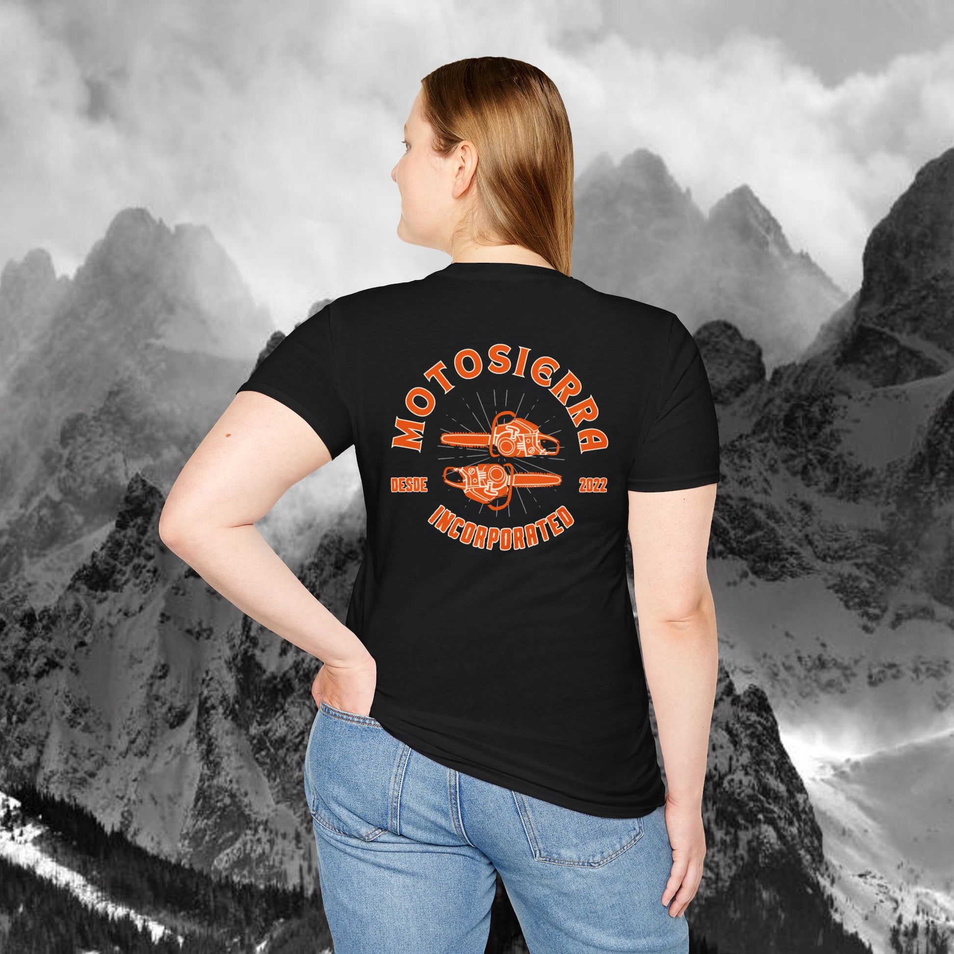 Desde Orange Logo Unisex Softstyle T-Shirt
