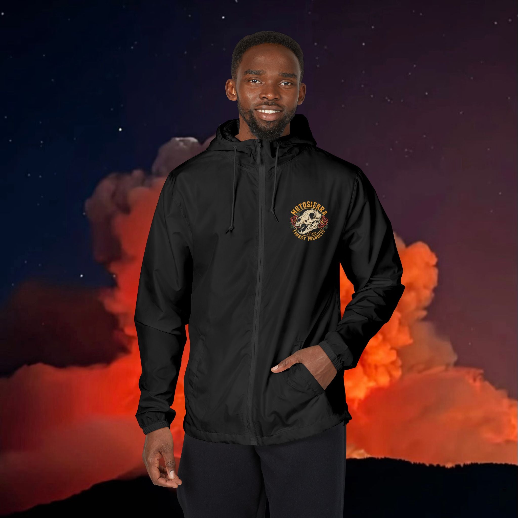 Salt Creek Unisex Full-Zip Windbreaker Jacket
