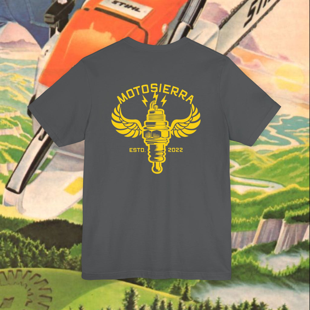 NGK Yellow Unisex Jersey Short Sleeve Tee